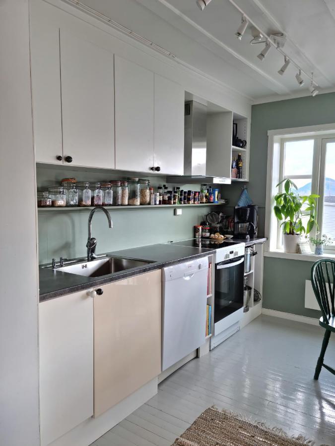 Koselig Leilighet Midt I Sentrum Apartment Skjervoy Bagian luar foto